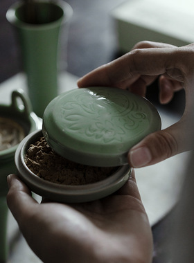 香熏炉新中式陶瓷焚香打香篆礼盒