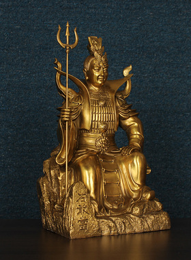 铜石敢当将军像碧霞元君泰山奶奶人像雕塑家居摆件工艺品