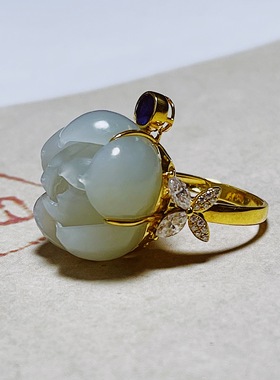 承李李原创设计风招财转运戒指