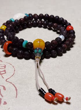 承李李原创设计风菩提流苏佛珠