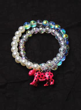 承李李原创设计琉璃手链多圈女