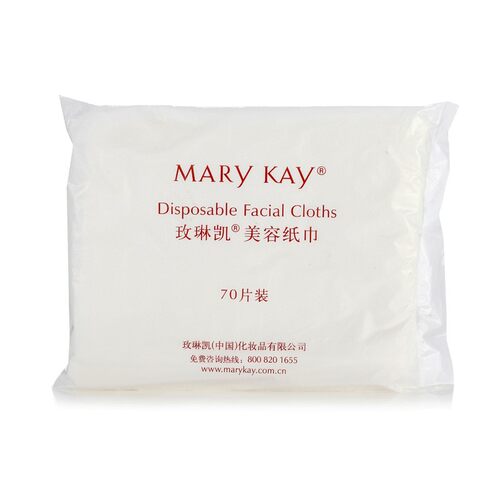 玫琳凯美容纸巾化妆品工具 (化妆棉)70张1包 卸妆棉洗面巾洗脸巾 - 图3