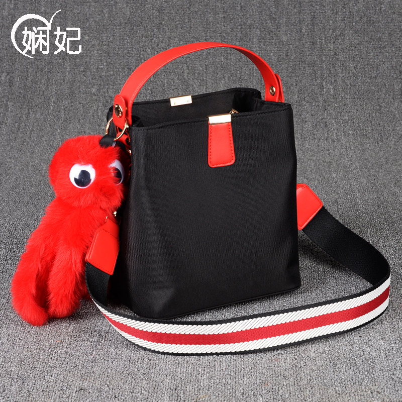 女牛津布休闲尼龙布帆布小斜挎包 娴妃女士包袋