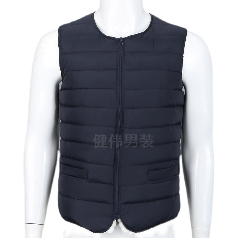 棉马甲男士羽绒棉背心春秋冬季宽松保暖中老年棉坎肩男款棉衣内胆,淘宝优惠券,粉丝福利购,淘宝优惠卷