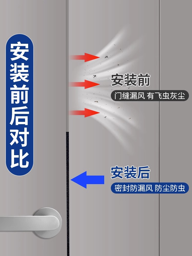 移动隔音房密封条静音减震家用直播隔音睡眠仓缝隙隔音贴自粘加厚 - 图1