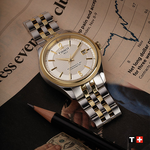 Tissot 天梭手表男宝环系列80机芯机械天文台认证男表 - 图1