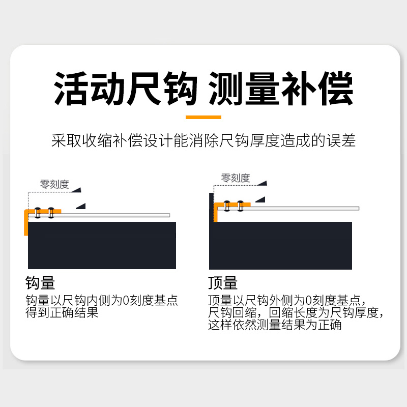 加厚防摔小款自锁2米3米7.5米10米耐磨高精度卷尺5米耐用测量卷尺