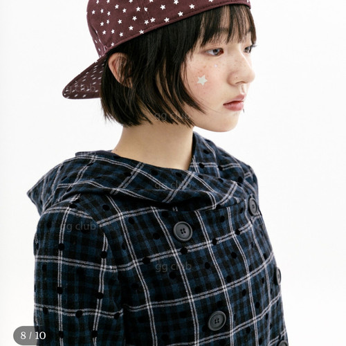 tmv韩国小众设计师同款星星印花棒球帽女 小马平檐帽反戴款 - 图3