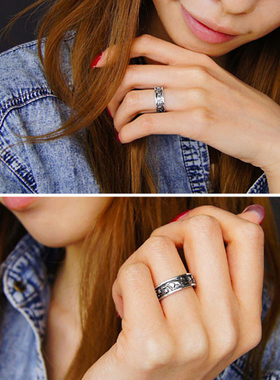 goodvibrations潮品女泰银戒指