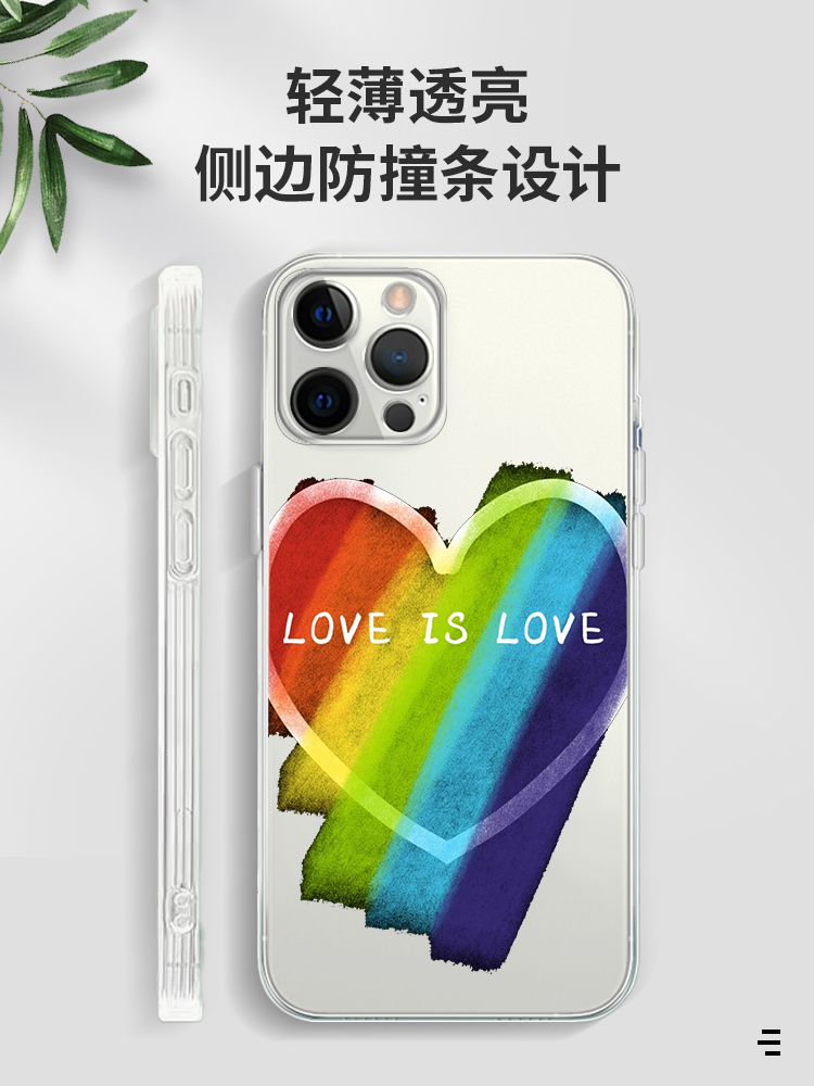 les暗号手机壳苹果14华为mate60热拉挤眼iPhone15Promax小米13拉拉OPPO彩虹vivo女同12蕾丝40lgbt11姬圈30t50-图0