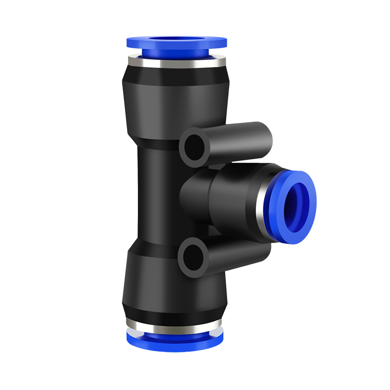 T型变径气管三通8-6/6-4气动快速接头快插PEG16-12/12-10/10-8mm - 图3