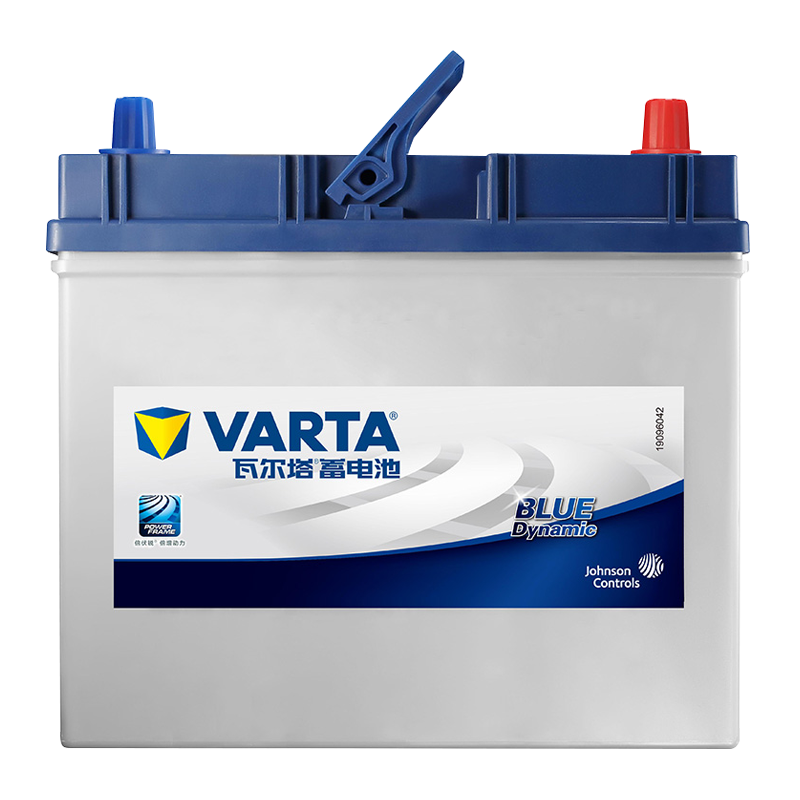 瓦爾塔蓄電池藍55B24R適配威志威姿森雅熊貓奇瑞Q3汽車電瓶 藍標