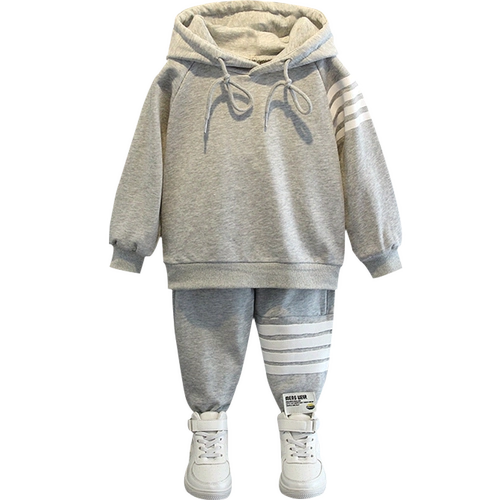 Детский осенний спортивный комплект для мальчиков, детская одежда, коллекция 2021