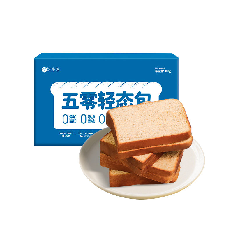 沈小善五零轻态包低糖精主食脂吐司 沈小善西式糕点
