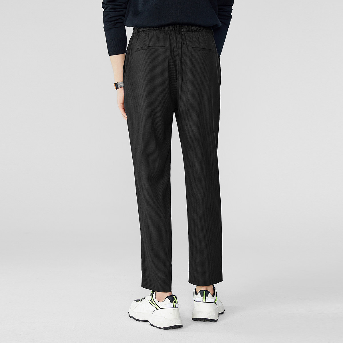 太平鸟男装2019秋季新款韩版休闲裤 太平鸟男装outlets店休闲裤