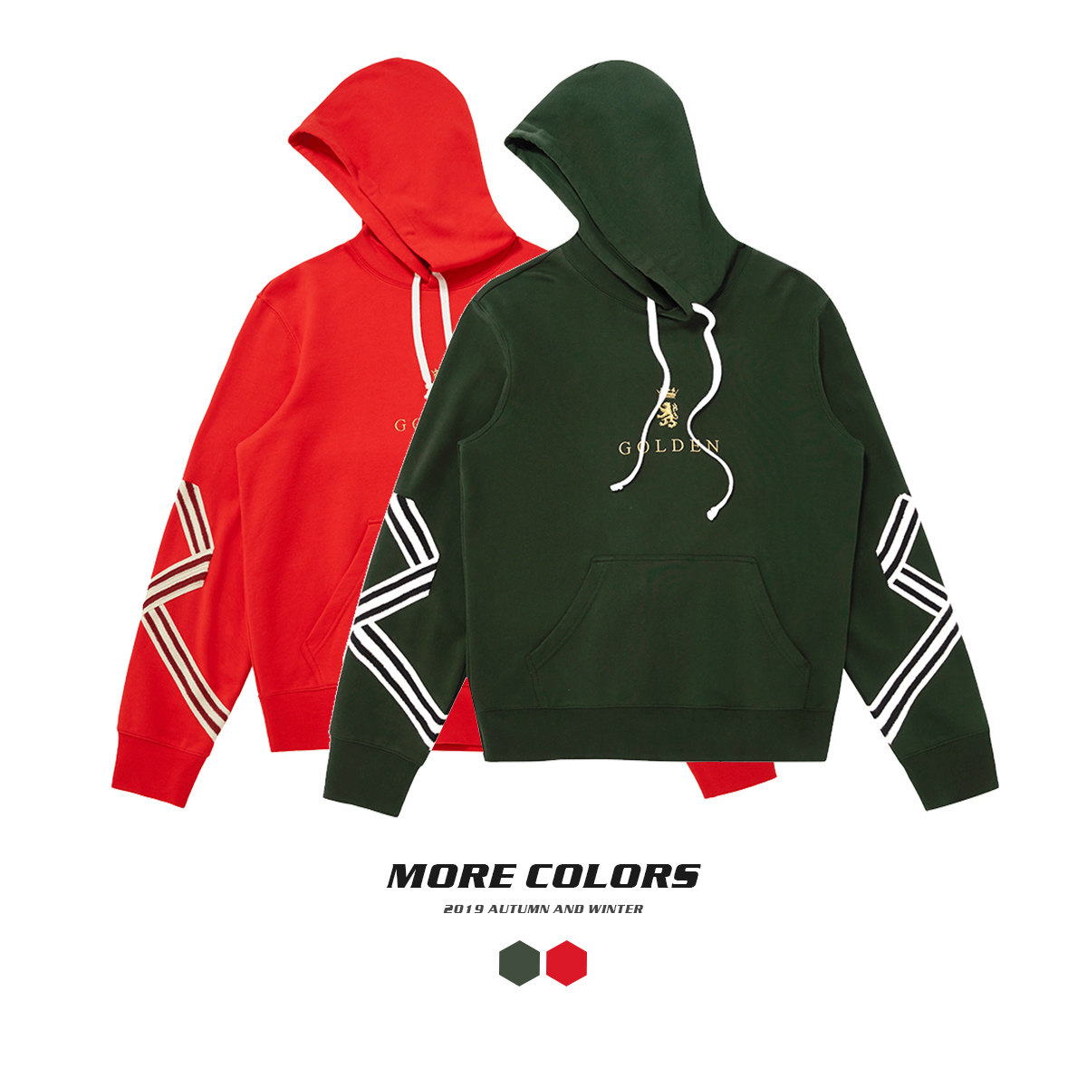 太平鸟男装2019秋季新品男士潮卫衣 太平鸟男装outlets店卫衣