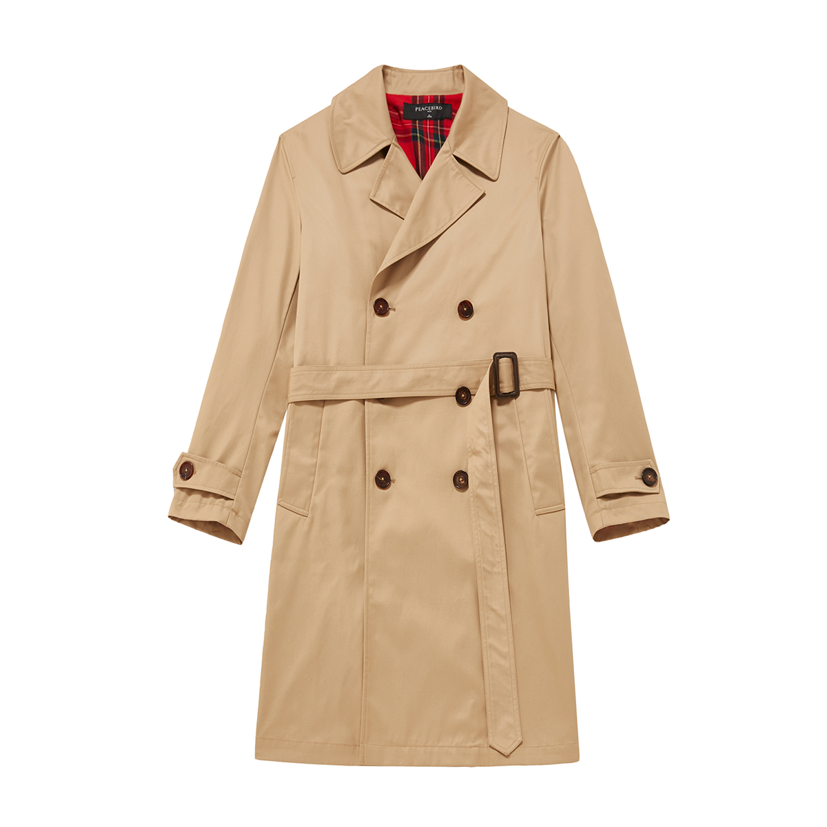 太平鸟男装奥莱秋季新款绅士潮风衣 太平鸟男装outlets店风衣