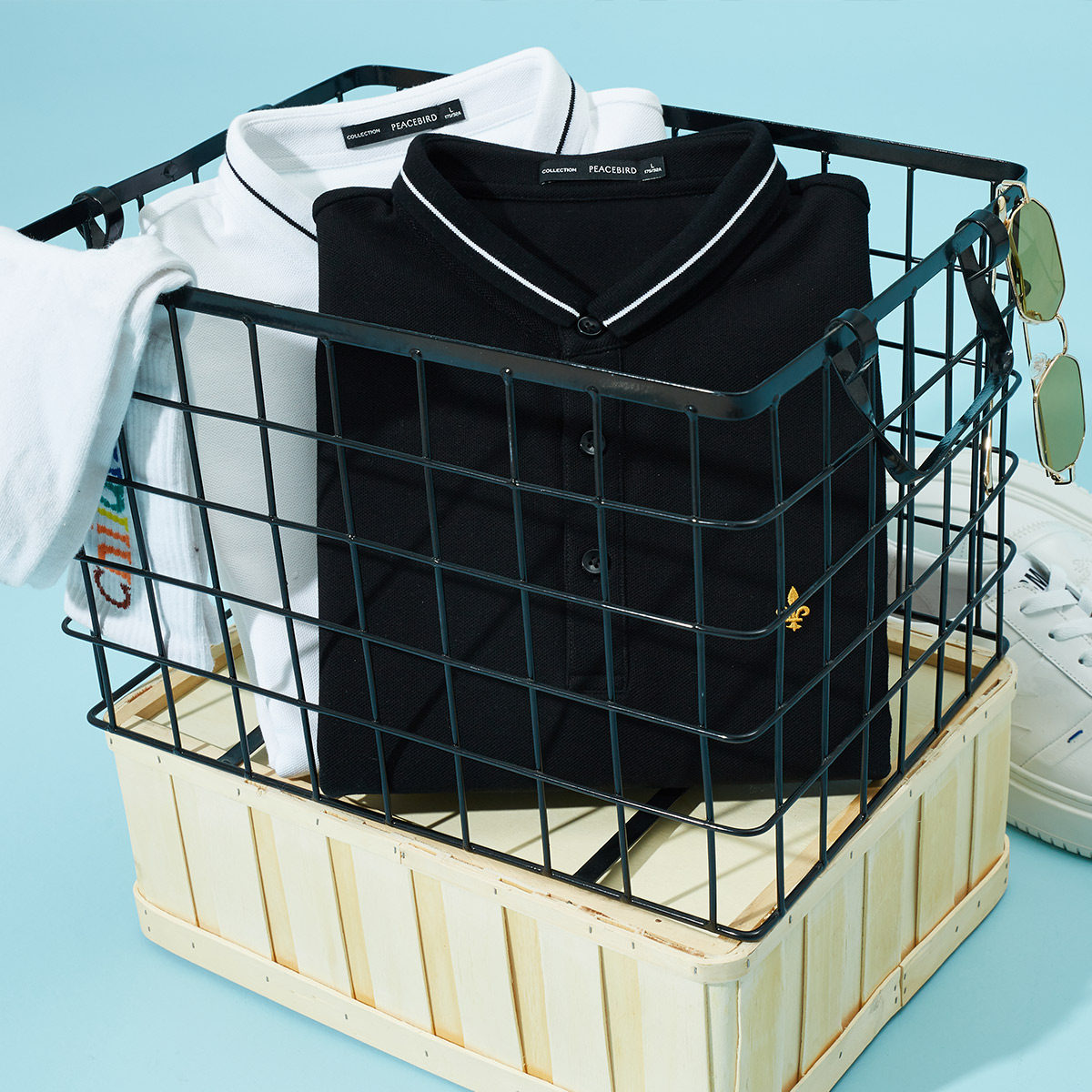  太平鸟男装outlets店Polo衫