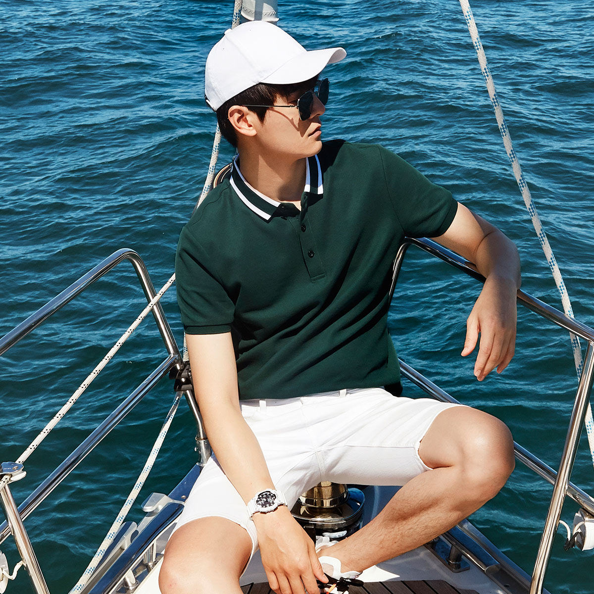  太平鸟男装outlets店Polo衫