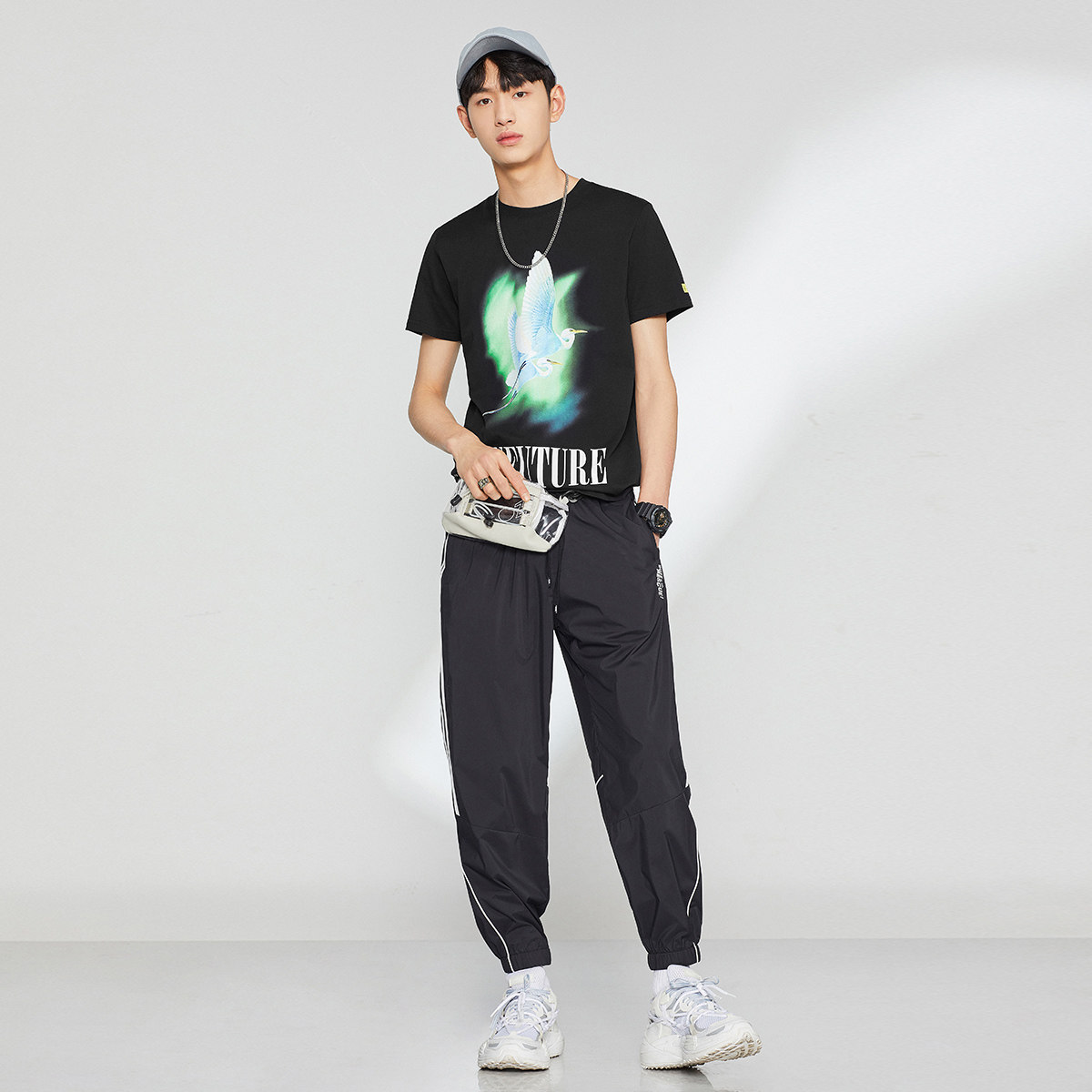 太平鸟男装短袖t恤男潮牌#打底衫 太平鸟男装outlets店T恤