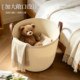 Dirty clothes basket household bathroom bathroom dirty clothes basket high-value hollow storage bucket laundry basket dirty clothes storage basket