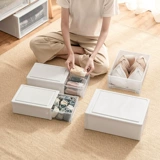 Пластиковый ящик для хранения, очень большая коробка для хранения, увеличенная толщина