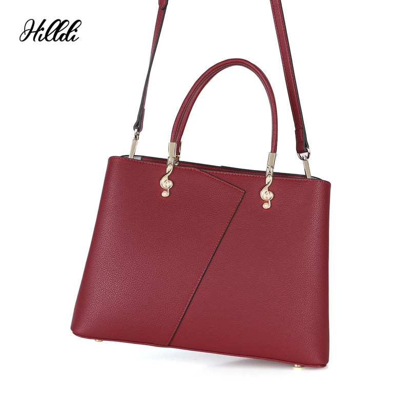 真皮2020新款潮妈妈手提包牛皮包 hilldi女士包袋