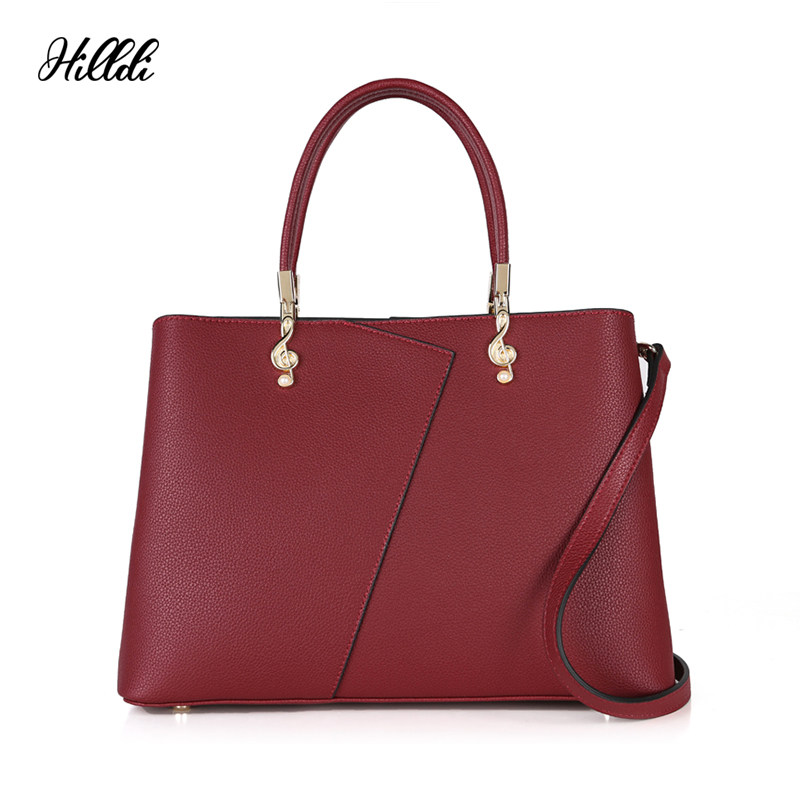 真皮2020新款潮妈妈手提包牛皮包 hilldi女士包袋