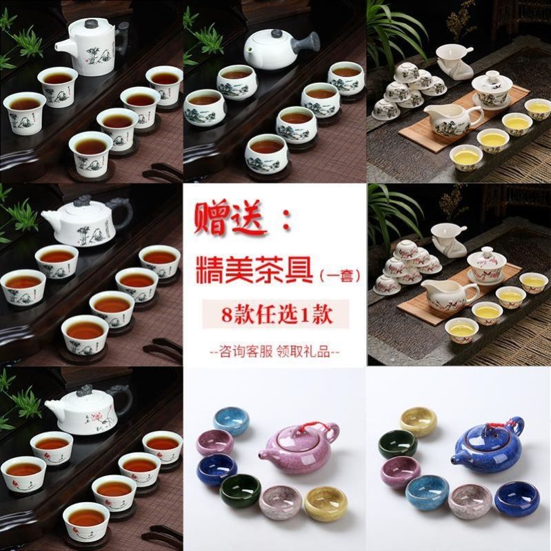 新款老船木茶桌椅组合阳台家用小茶台新中式实木功夫茶几多功能泡 - 图2