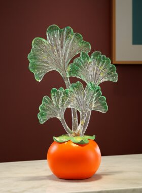 树脂摆件新中式客厅事业有成祝福