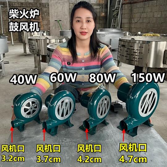 Wood stove blower household 220V combustion-supporting hair dryer