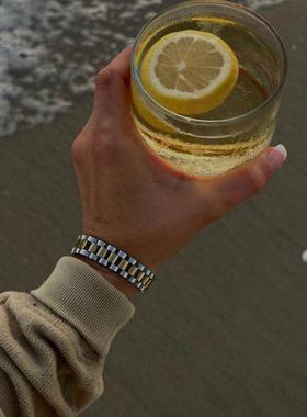 luvaj表带手链女欧美小众冷淡风