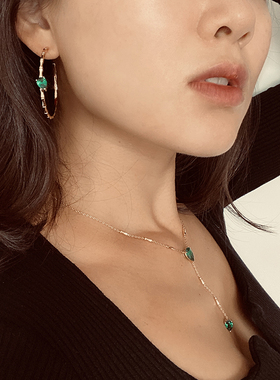 lhwindsor温莎珠宝竹叶大圆圈女