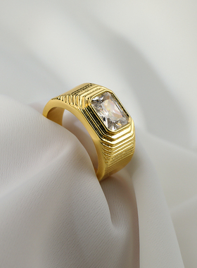 LUVAJ欧美ins小众锆石戒指女