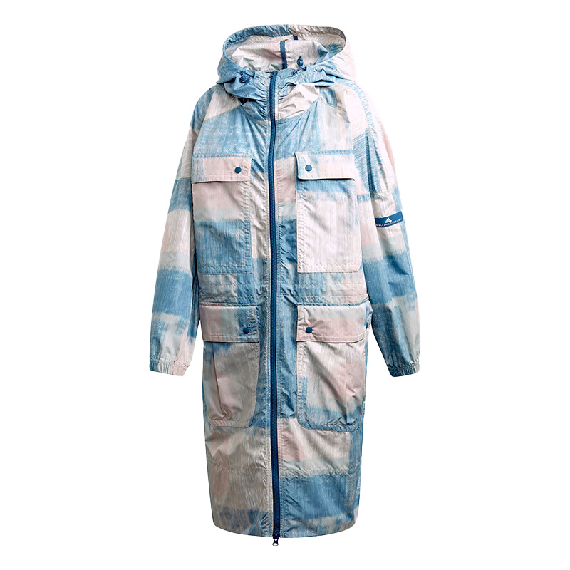 Adidas/阿迪达斯正品 smc PARKA PRINTED 女子运动夹克外套FK9673 - 图3