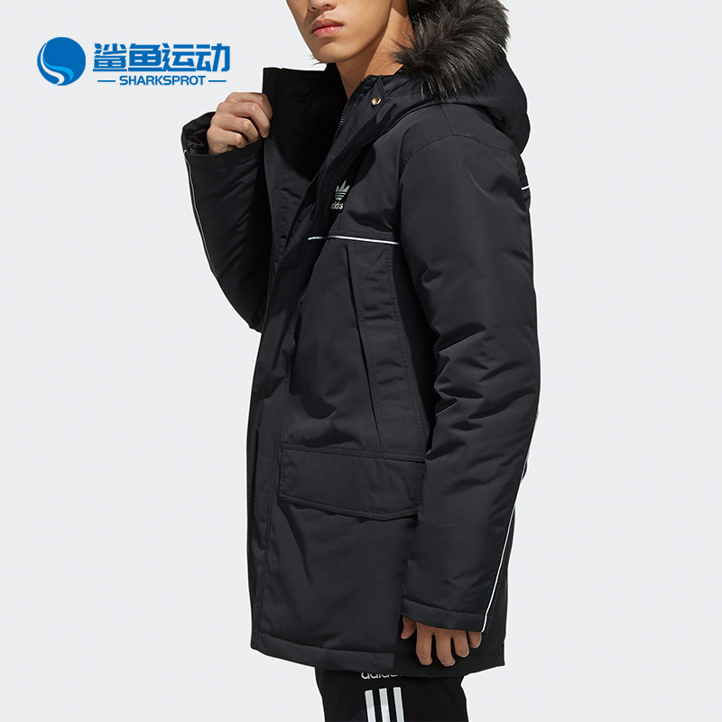 Adidas/阿迪达斯正品新款ADI PARKA DWN男子冬季羽绒服FL1417 - 图1