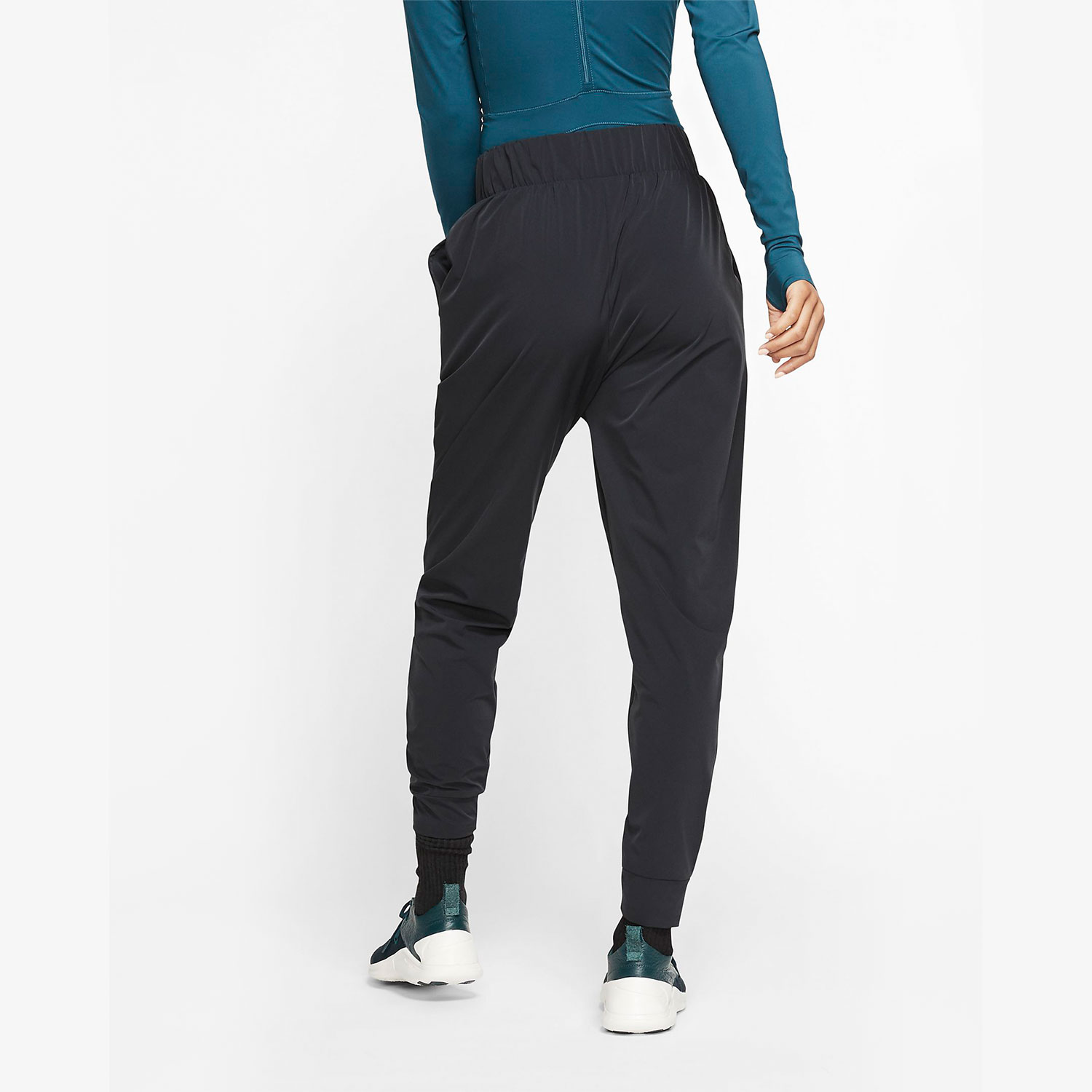 Nike/耐克正品BLISS女子训练长裤锥形运动休闲跑步长裤AQ0295-010-图0
