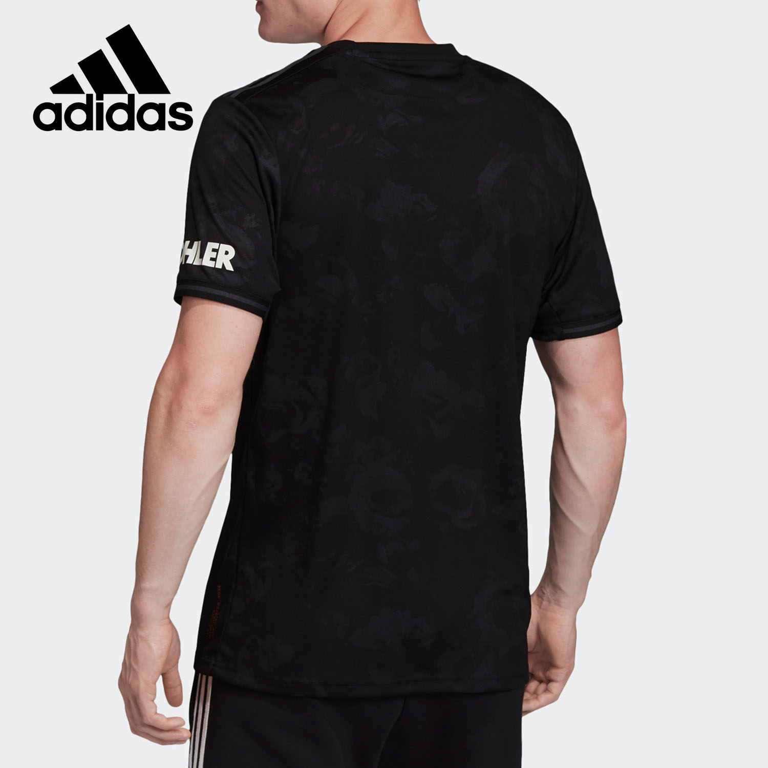 Adidas/阿迪达斯正品男子曼联足球服玫瑰迷版球衣MUFC 3 ED7390 - 图2