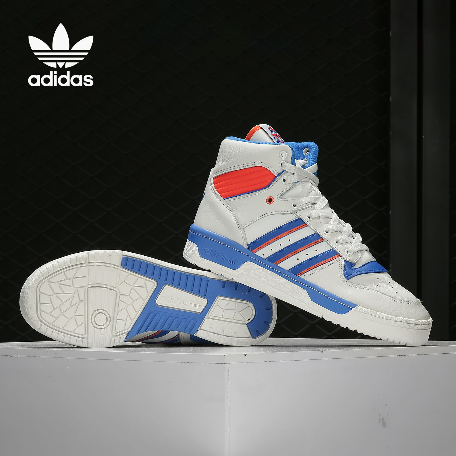 Adidas/阿迪达斯正品 三叶草 RIVALRY 男子休闲经典鞋 F34139 - 图1