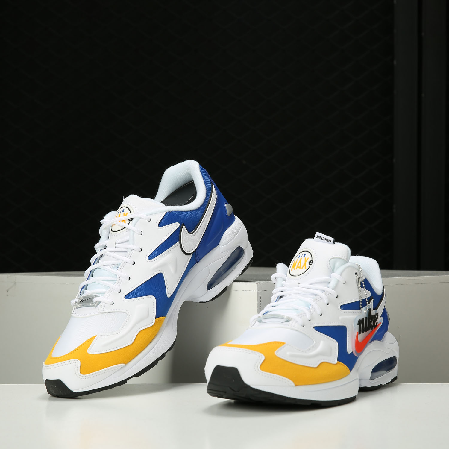 Nike/耐克正品AIR MAX2 LIGHT PRM 男子轻便休闲运动跑步鞋BV0987 - 图2