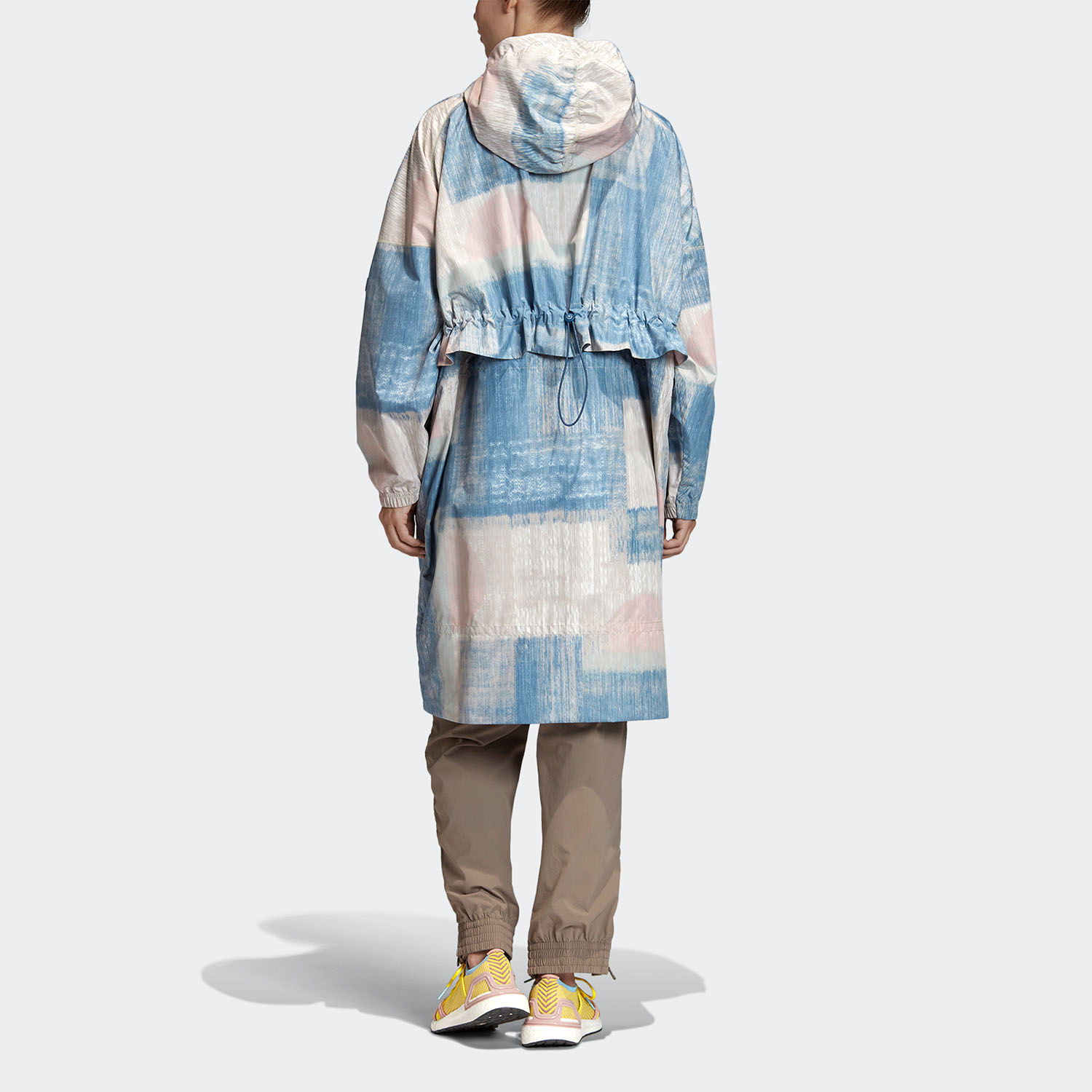 Adidas/阿迪达斯正品 smc PARKA PRINTED 女子运动夹克外套FK9673 - 图1