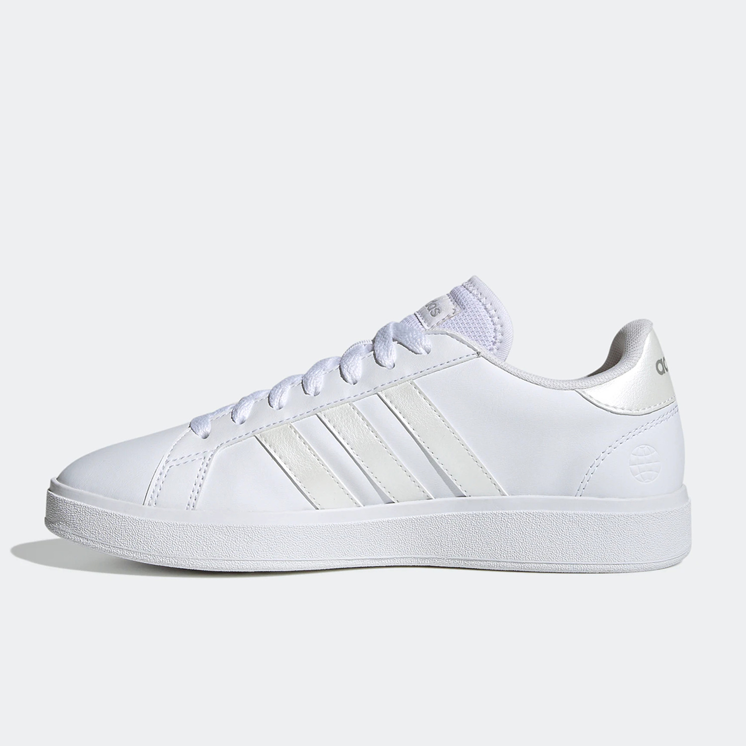 Adidas/阿迪达斯正品NEO Grand Court女子运动休闲轻便板鞋GY9869 - 图1