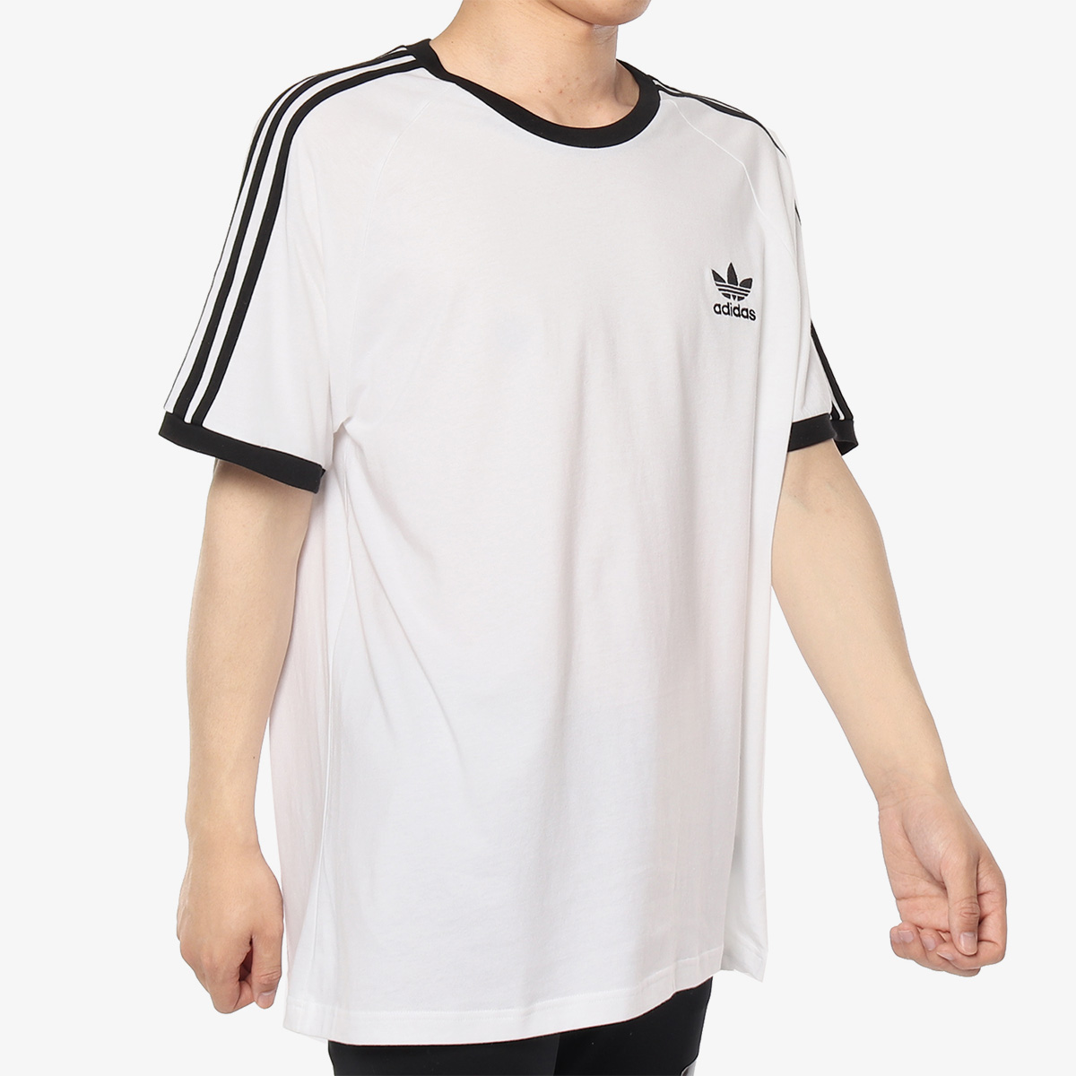 Adidas/阿迪达斯正品男子夏季新款宽松运动休闲T恤 CW1203-图0