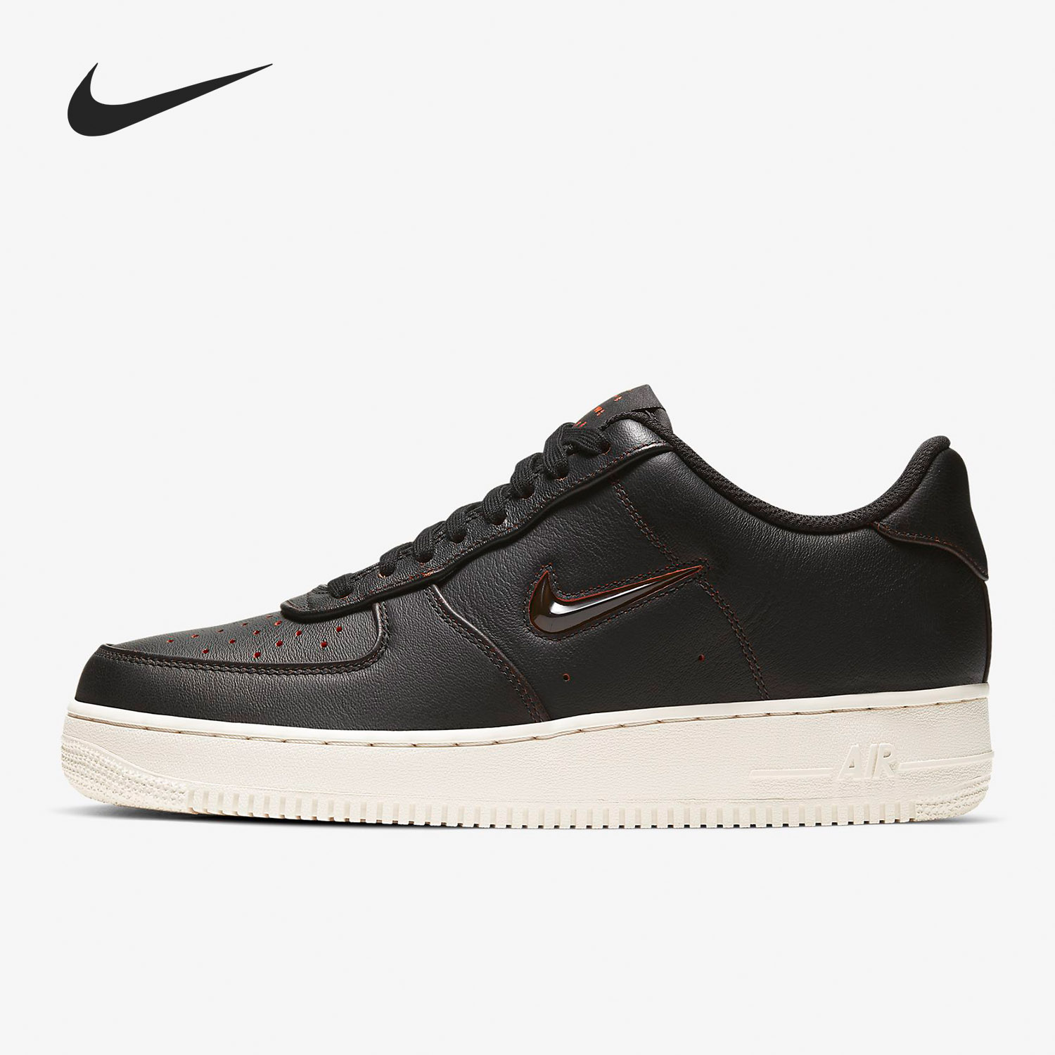 Nike/耐克正品AIR FORCE 1 '07 PRM 空一号男女板鞋 CK4392-001 - 图0