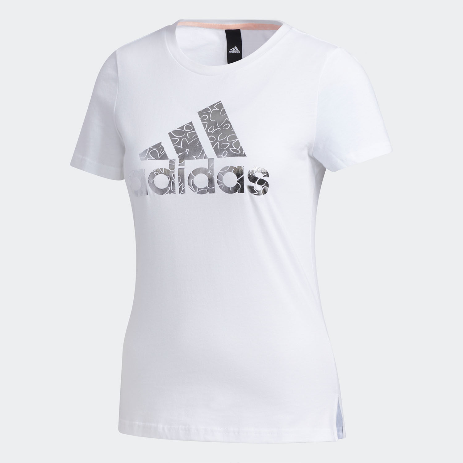 Adidas/阿迪达斯正品春季女子新款运动型格短袖休闲T恤FM9291 - 图0