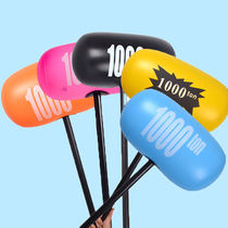 Large number inflatable hammer black kilotons of hammer children knockout toys Big kilotons of hammer balloon activities to blame for the props