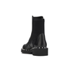 SW2025 new square heel short boots women's chimney boots