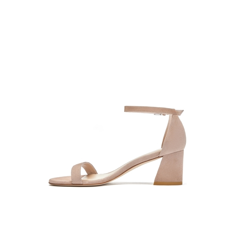 Stuart Weitzman/SW SIMPLELEAN 春夏经典一字带梯形跟凉鞋仙女风,淘宝优惠券,粉丝福利购,淘宝优惠卷
