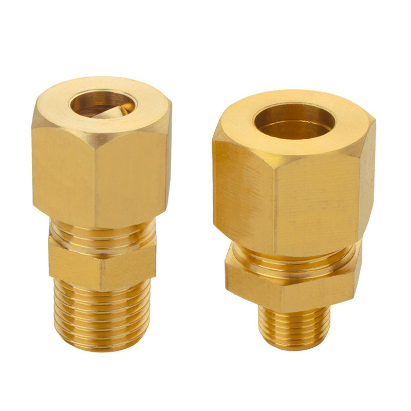 外丝铜管卡套接头卡套直接转换头快速油管接头2分4分铜管接头配件,淘宝优惠券,粉丝福利购,淘宝优惠卷