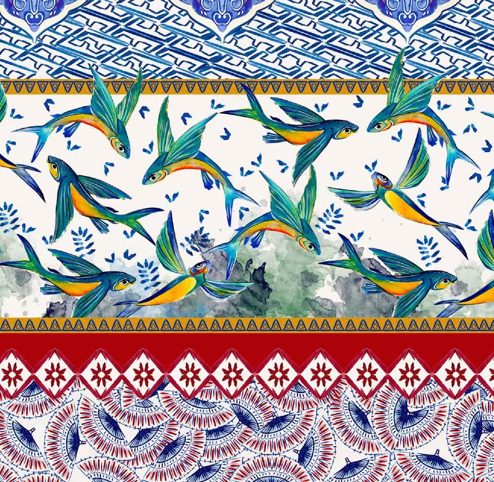 大尺寸高清分辨率设计素材 手绘民族风花朵动物JPG K2-77,淘宝优惠券,粉丝福利购,淘宝优惠卷